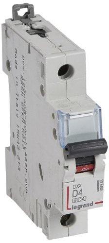 Выключатель автоматический Legrand DX3-E 6000 1п 4А D 10кА картинка